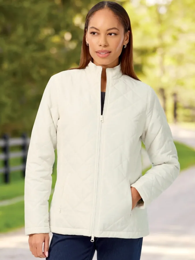 Women's Diamond Quilted Jacket
