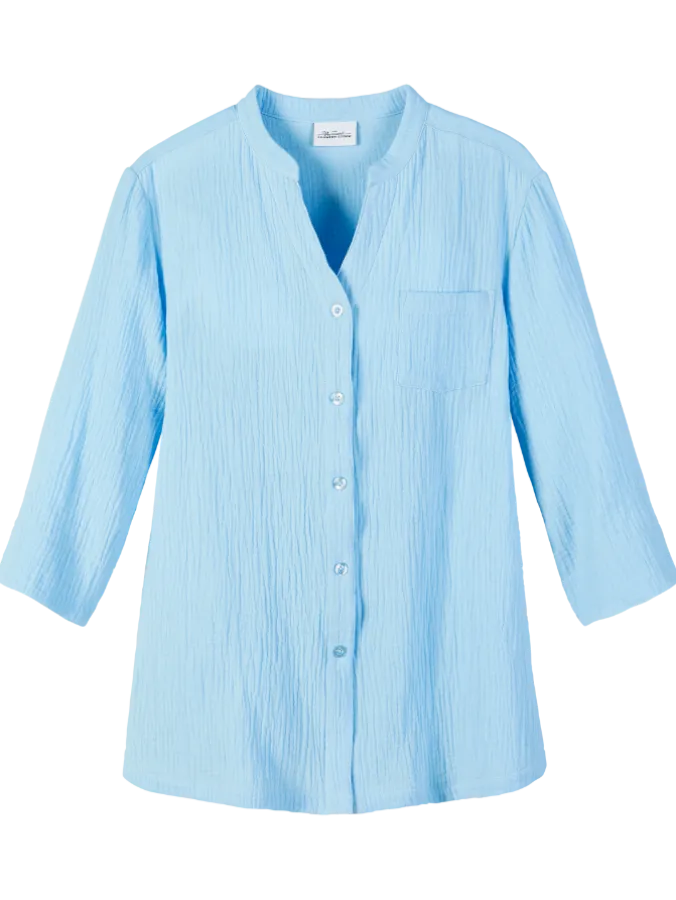 Women's Double Cotton Gauze Tunic