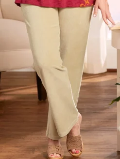 Women's Easy-Knit Corduroy Pants