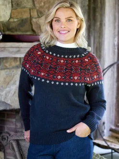 Women's Fair Isle Ragg Sweater
