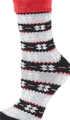 Women's Fleece Cabin Slipper Socks