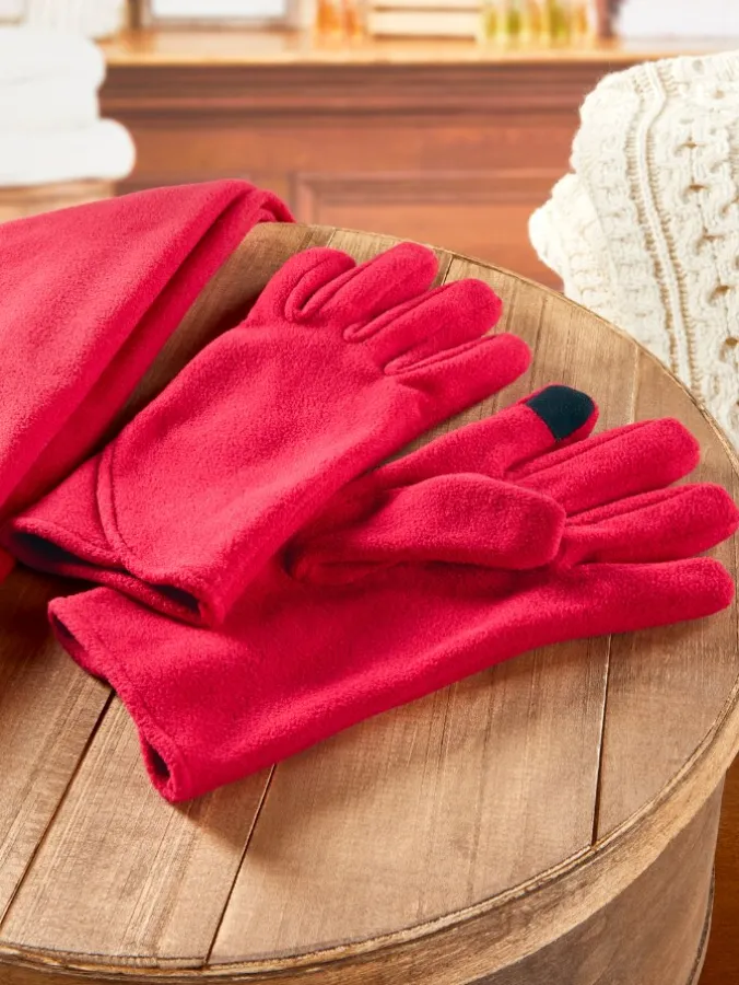 Women's Fleece Sure Touch Screen Gloves
