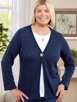 Women's Flyaway Cotton Cardigan