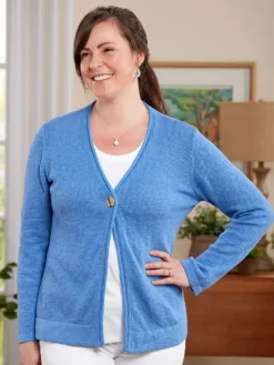 Women's Flyaway Cotton Cardigan