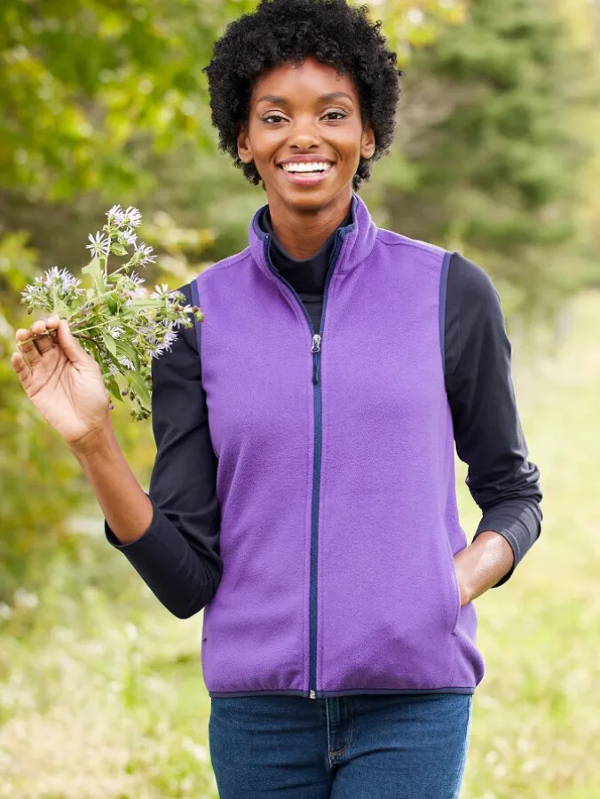Women's Full-Zip Fleece Vest