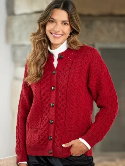 Women's Irish Wool Timeless Cardigan