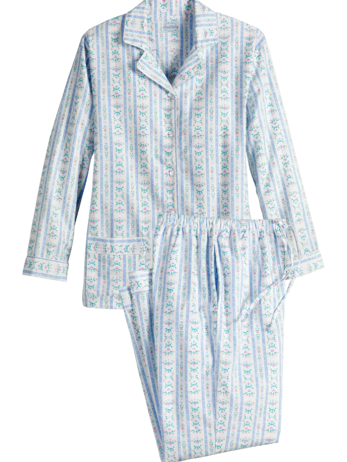 Women's Lanz Tyrolean Flannel Pajama Set