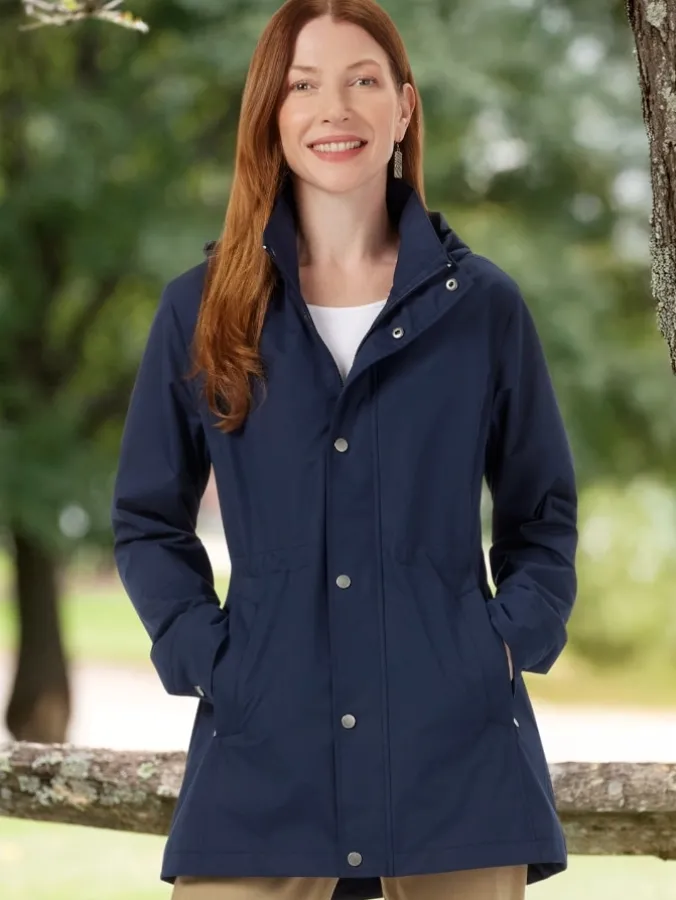 Women's Lightweight Hooded Packable Jacket