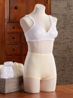 Women's Lollipop Elastic-Leg Cotton Underwear, 3 Pairs