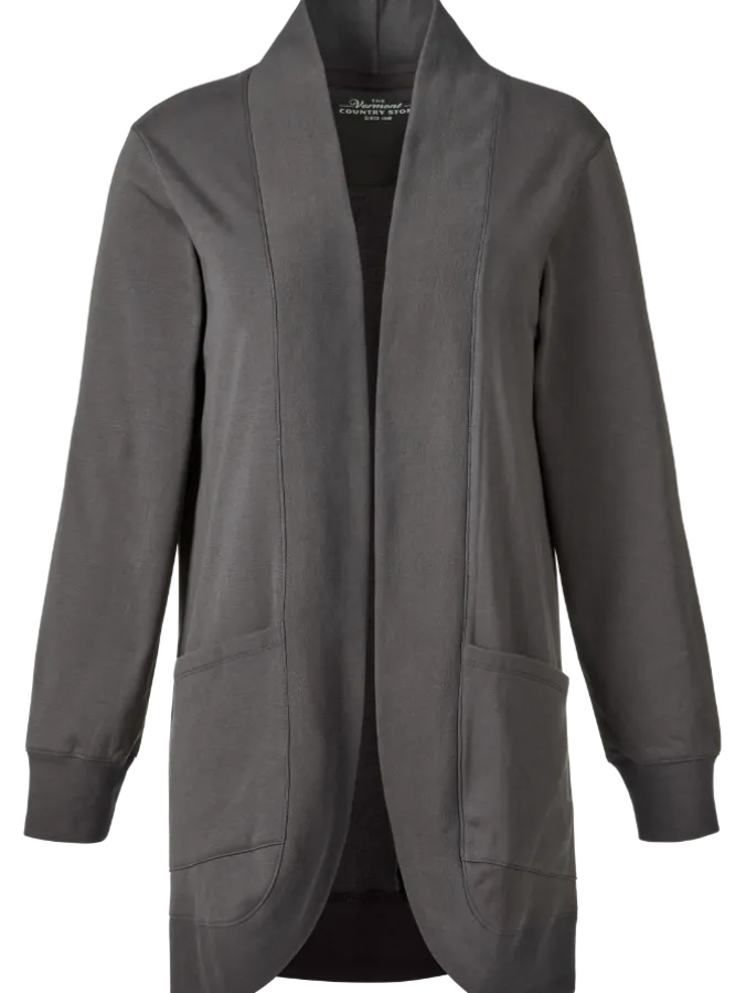 Women's Long Cardigan Sweatshirt