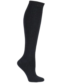 Women's Merino Wool Blend Smooth-Knit Knee Socks