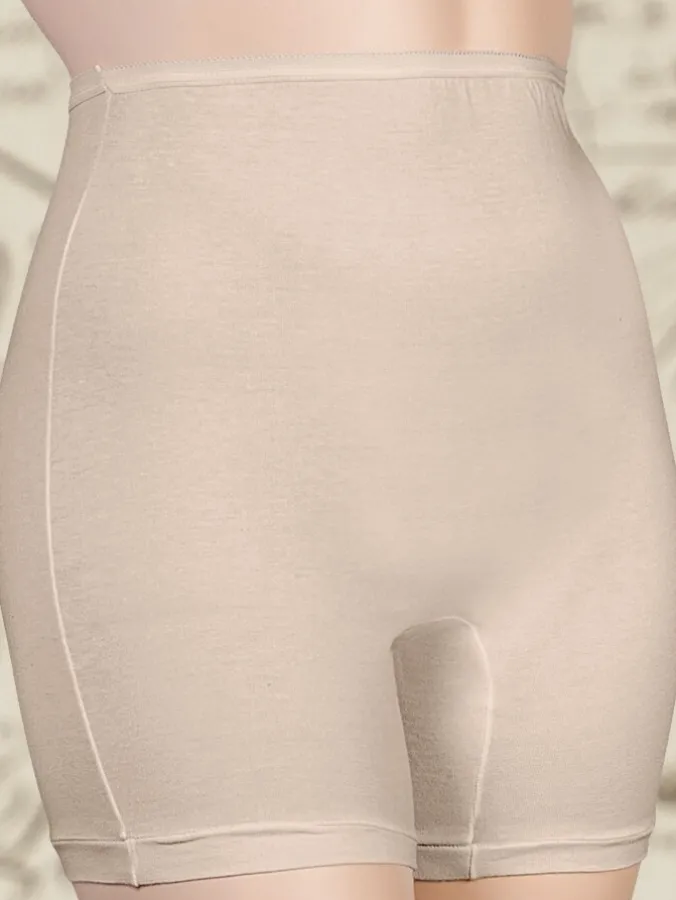 Women's Mid-Thigh Cotton Briefs, 3 Pairs