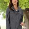 Women's Midweight Lined Cotton Canvas Utility Jacket
