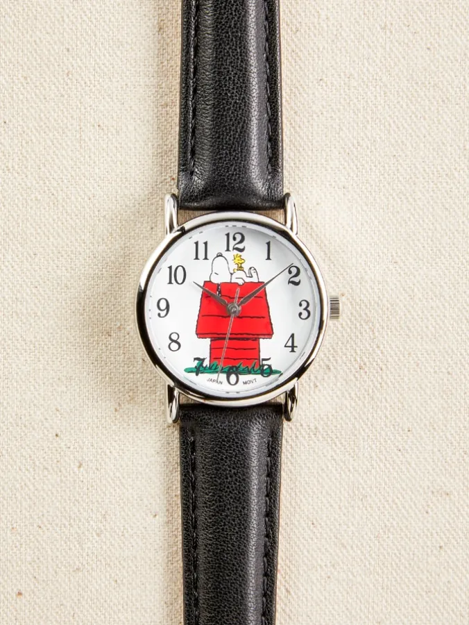 Women's Peanuts Snoopy and Woodstock Watch