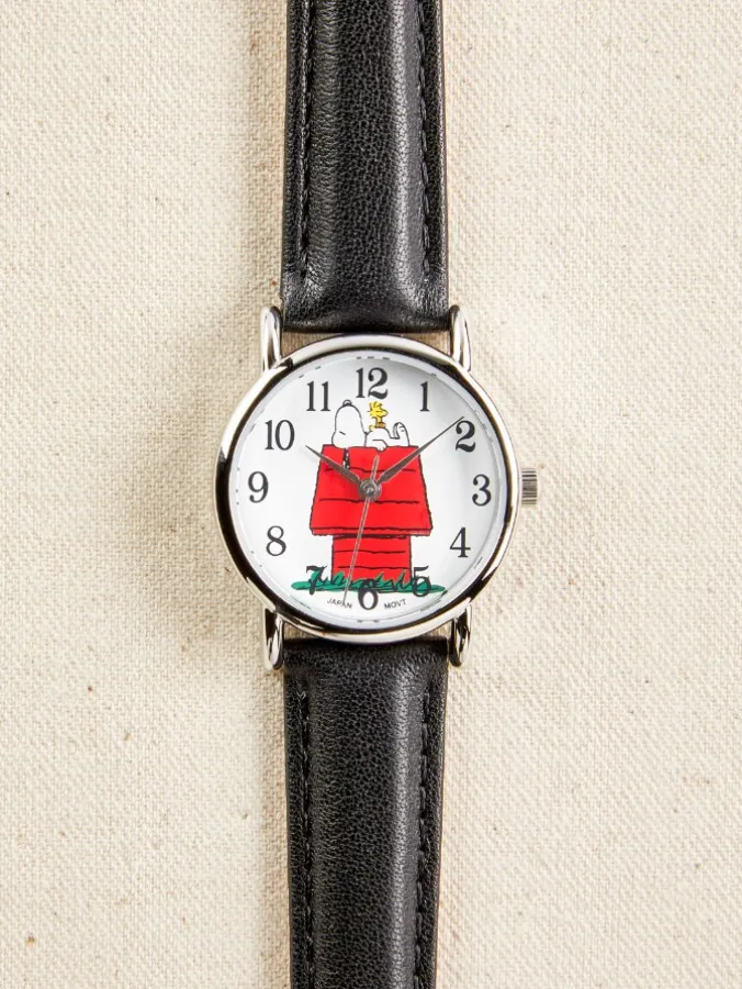 Women's Peanuts Snoopy and Woodstock Watch
