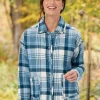 Women's Plaid Quilted Short Jacket