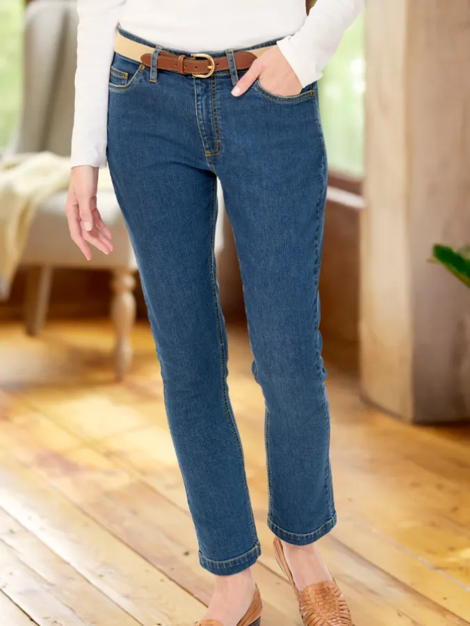 Women's 5-Pocket High-Rise Denim Jeans