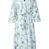 Women's Portuguese Cotton Percale Wrap Robe