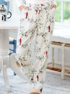 Women's Printed Portuguese Cotton Flannel Pajama Pants