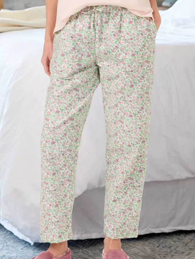 Women's Printed Portuguese Cotton Flannel Pajama Pants
