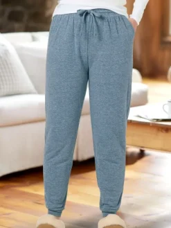 Women's Sherpa Fleece-Lined Loungewear Jogger Pants