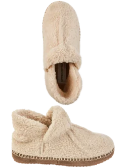 Women's Sherpa Fleece Slipper Booties