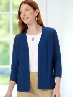 Women's Silky Knit Topper Cardigan