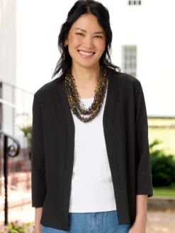 Women's Silky Knit Topper Cardigan