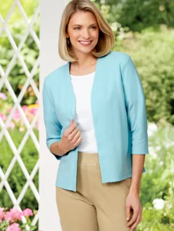 Women's Silky Knit Topper Cardigan