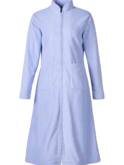 Women's Snuggler Fleece Zip-Front Robe