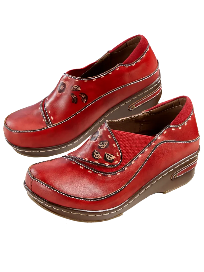 Women's Spring Step L'Artiste Leather Clogs