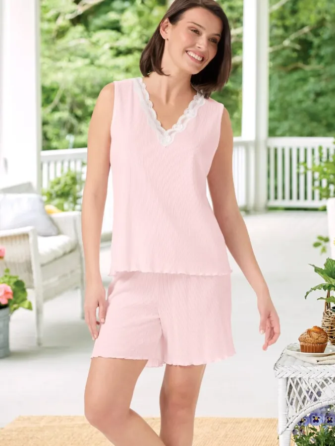 Women's Stay Cool Shortie Pajama Set