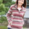 Women's Super-Soft Fleece Pullover With Shawl Collar