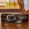 Women's Thin Leather Belt