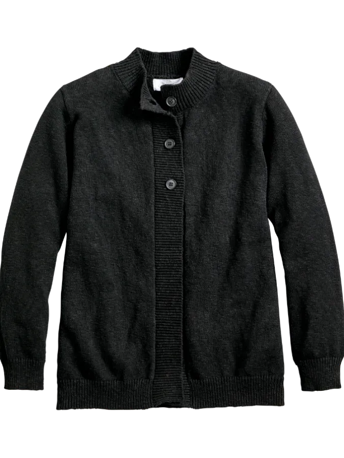 Women's Three-Button Everyday Cotton Cardigan