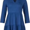Women's Tiered Knit Tunic Top