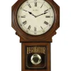 Woodbridge Triple-Chime Pendulum Wall Clock