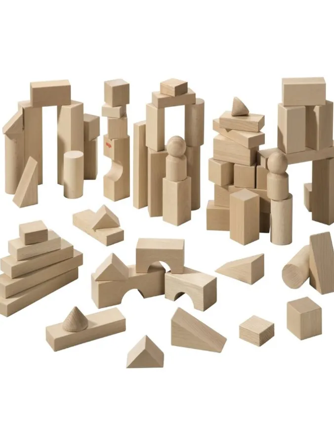 Wooden Building Block Set