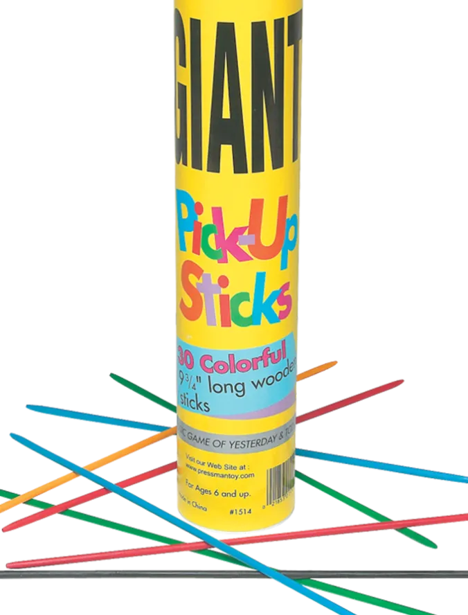 Wooden Pick Up Sticks