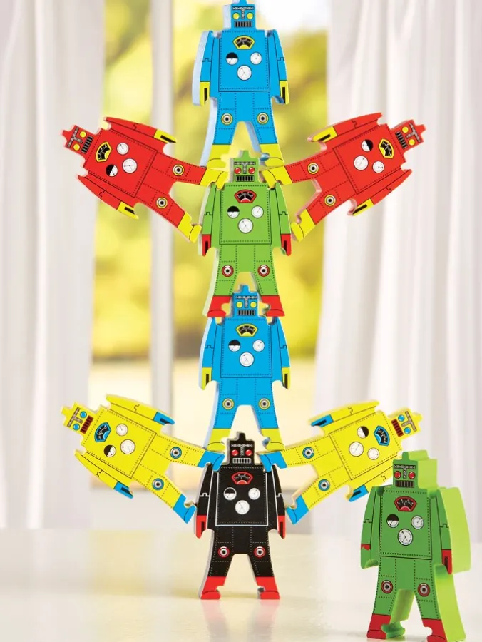 Wooden Stacking Robots