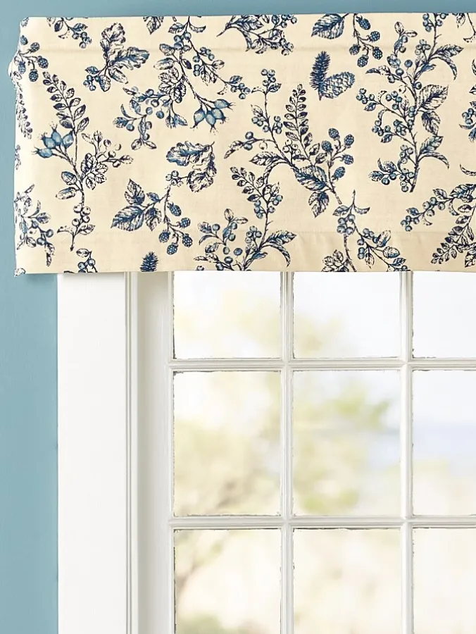 Woodland Hills Rod Pocket Tailored Valance