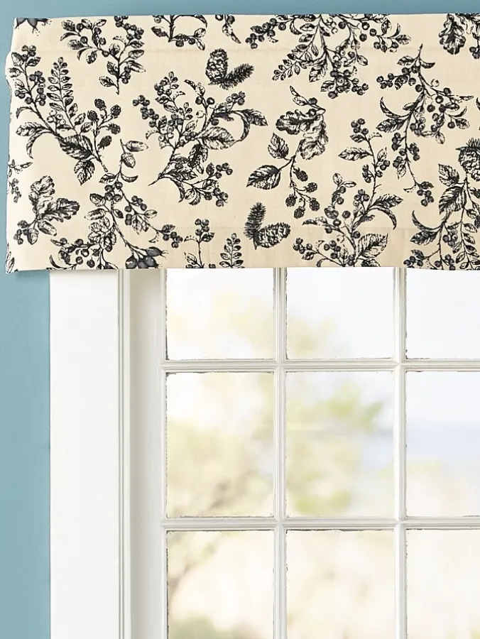 Woodland Hills Rod Pocket Tailored Valance