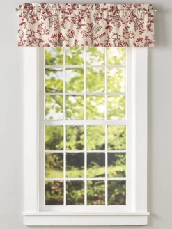 Woodland Hills Rod Pocket Tailored Valance