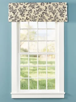 Woodland Hills Rod Pocket Tailored Valance