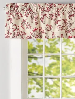 Woodland Hills Rod Pocket Tailored Valance