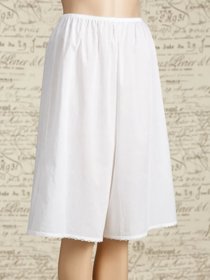 Woven Cotton Batiste Culotte Slip