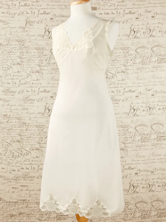 Woven Cotton Batiste Full Slip