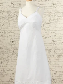 Woven Cotton Broadcloth Full Slip