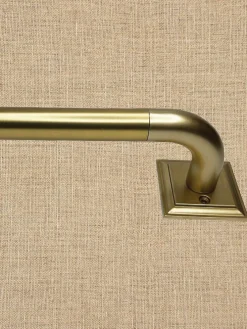 Wrap Around Adjustable Blackout Curtain Rod, 1 Inch