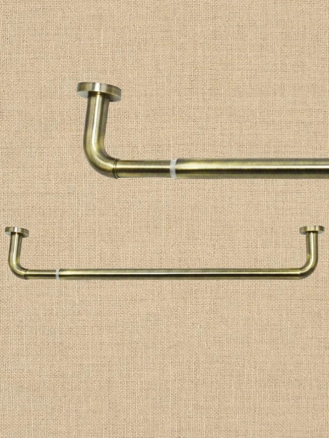 Wraparound Telescoping Curtain Rod, 3/4 Inch